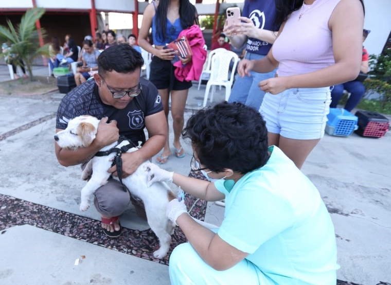 Câmara Cidadã oferece vacinação de pets e emissão de documentos em Manaus