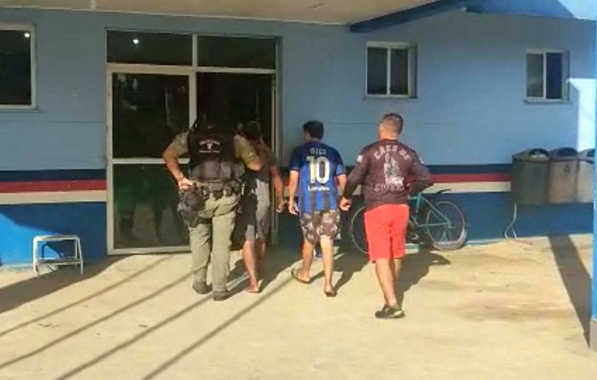 Trio é preso por tráfico e receptação no Amazonas