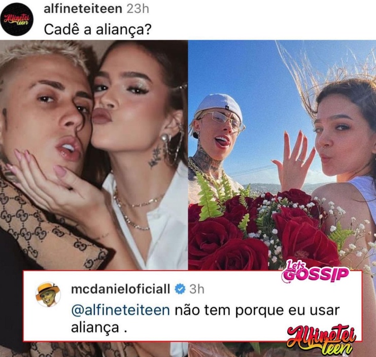MC Daniel confirma término e Mel Maia apaga fotos do casal 