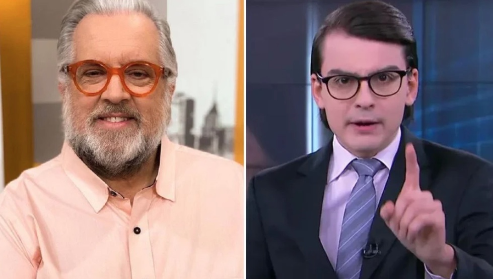 Leão Lobo sobre dividir camarim com Dudu Camargo: 'xixi no balde'