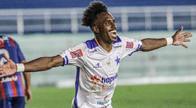 Série D: Érico Jr. celebra primeiros gols com a camisa do Nacional