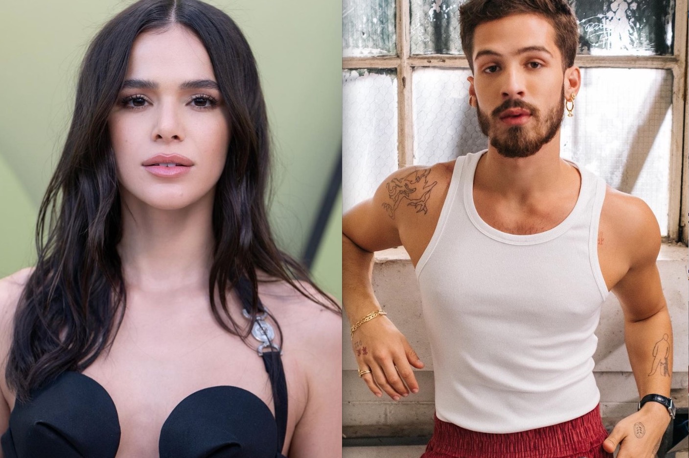 Affair? Bruna Marquezine e João Guilherme curtem noite juntos em bar