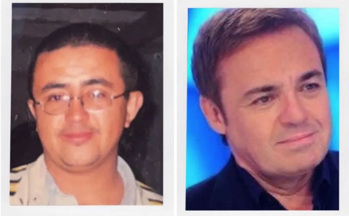 Parece? Leo Dias divulga foto de comerciante que alega ser filho de Gugu  