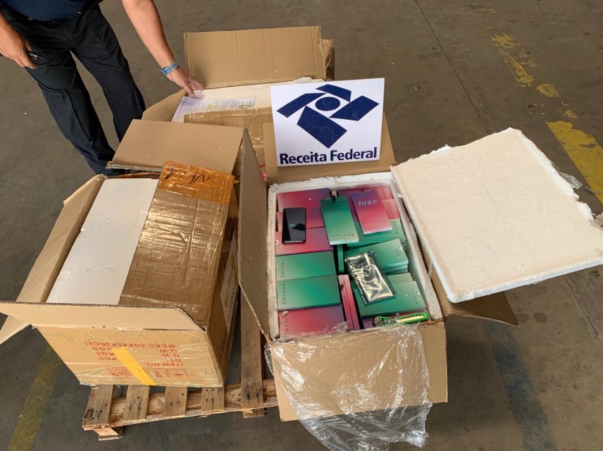 Receita Federal apreende R$ 170 mil em produtos eletroeletrônicos em Manaus