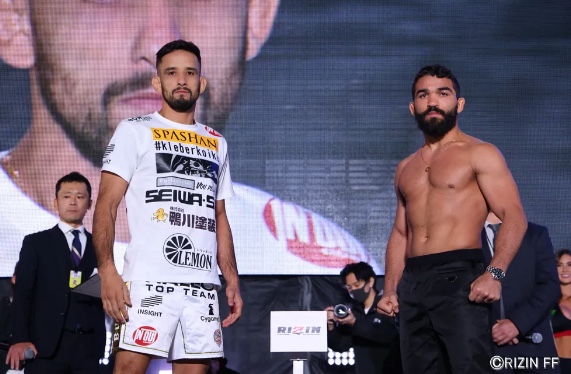 Por cinturão do Rizin, Patricio Pitbull sugere nova luta com Kleber Koike