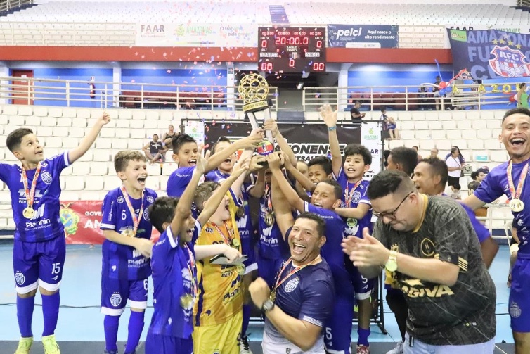 São Raimundo conquista Campeonato Amazonense de Futsal Sub-11