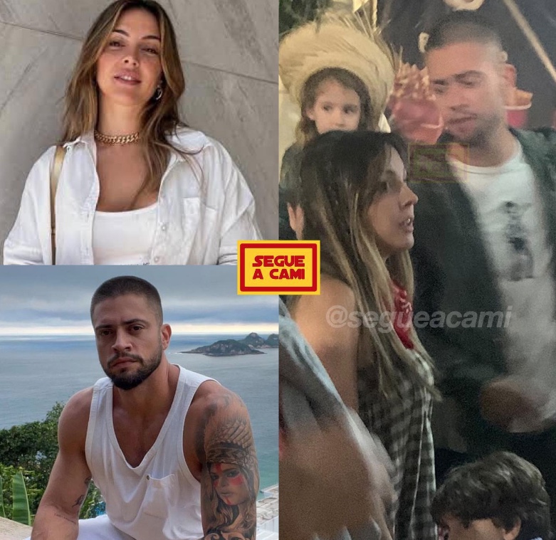 Rodrigo Godoy é flagrado com ex-stylist de Preta Gil curtindo festa junina