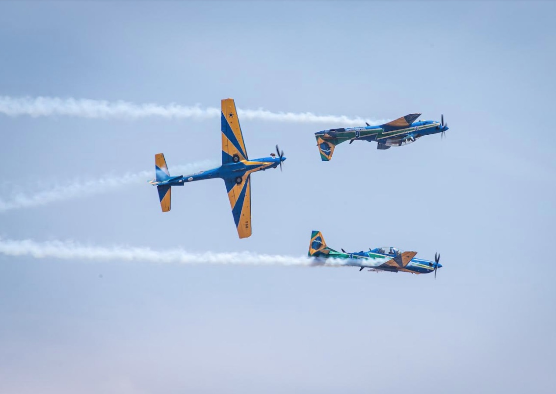 Ponta Negra terá espetáculo da Esquadrilha da Fumaça