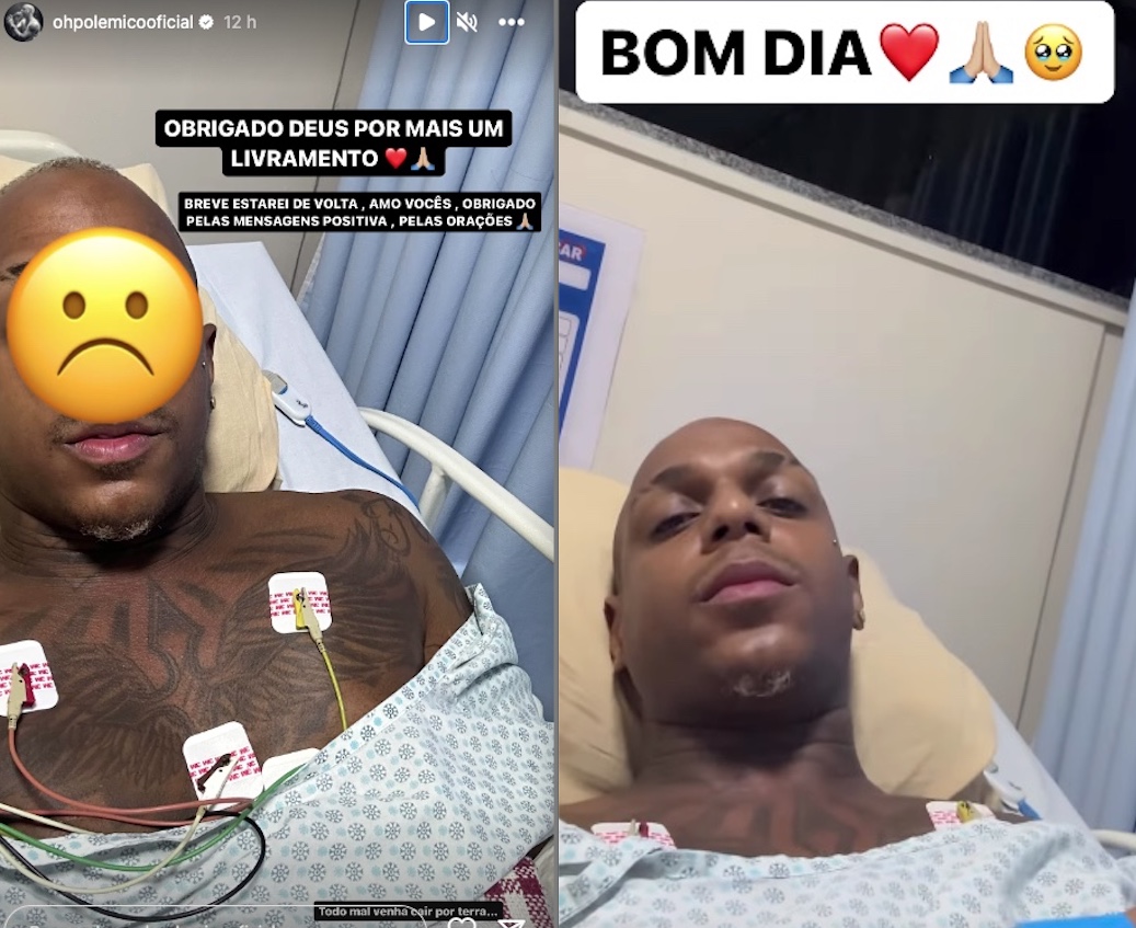 Cantor da banda Oh Polêmico desmaia durante show na Bahia 
