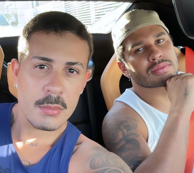 Carlinhos Maia expõe intimidade do marido Lucas Guimarães e é detonado 