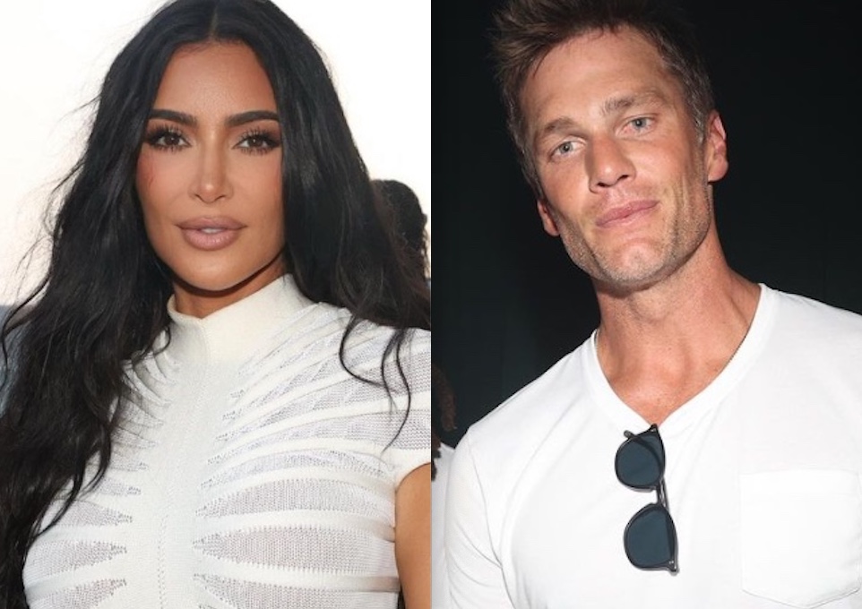 Kim Kardashian e Tom Brady estariam vivendo affair após flerte em festa 