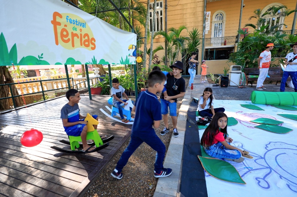 Festival de Férias traz programação gratuita para julho em Manaus