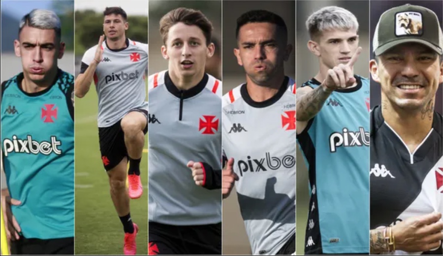 Com Medel, Vasco chega a seis estrangeiros no elenco