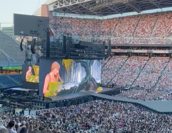 Fãs de Taylor Swift geram atividade sísmica equivalente a um terremoto em show da cantora