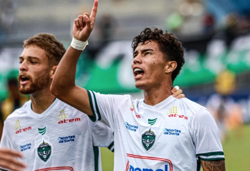 Gustavinho deixa o Manaus após empréstimo e volta ao Vila Nova-GO