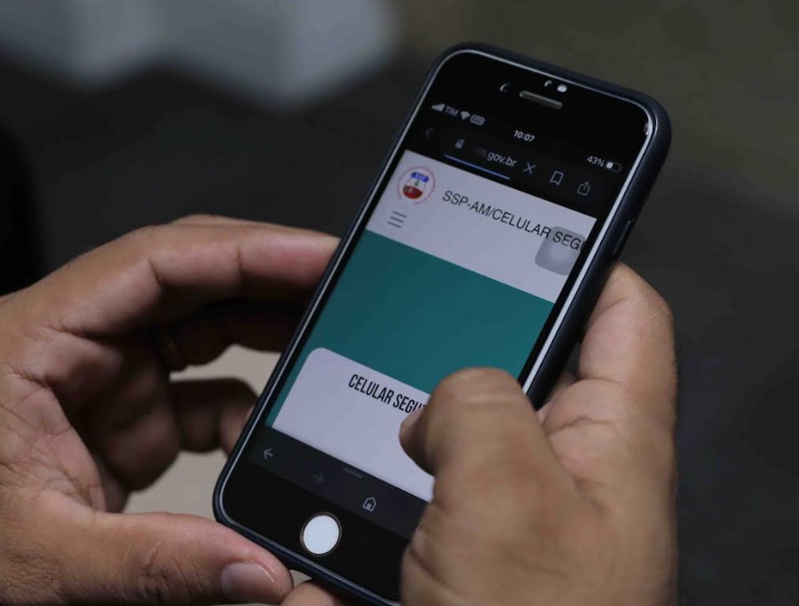 SSP-AM busca aumentar cadastro de aparelhos no sistema Celular Seguro