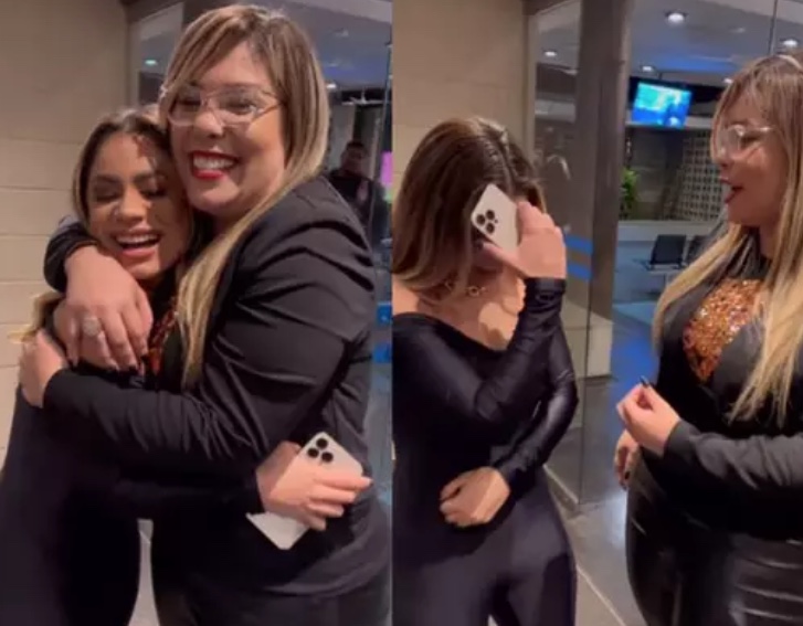 Lexa rebate críticas por vídeo com sósia de Marília Mendonça