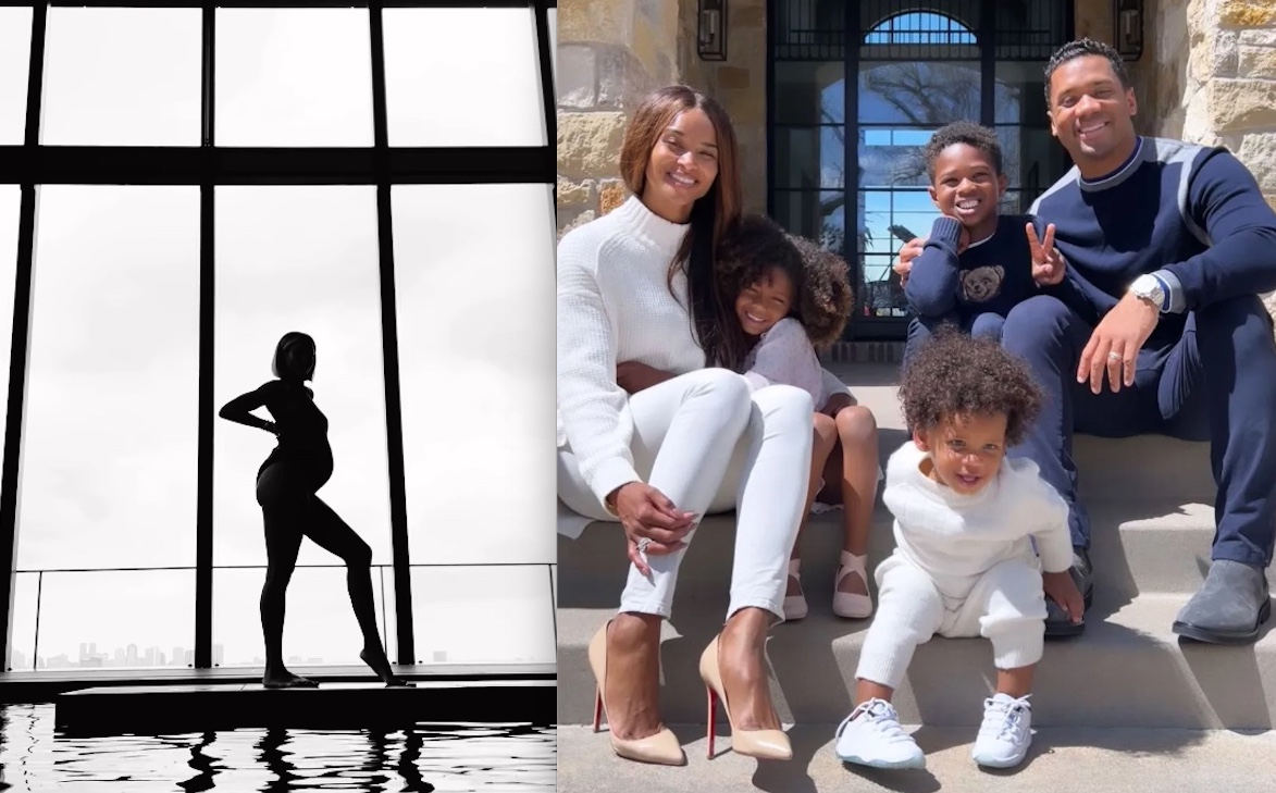 Ciara anuncia que está grávida do quarto filho