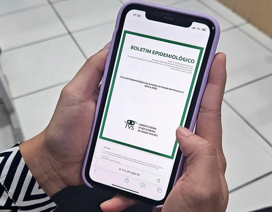 Amazonas registra redução de casos de Sarampo nos últimos quatro anos