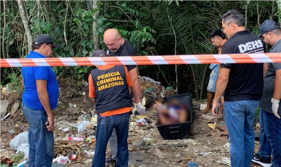 Homem é achado morto com 12 tiros na cabeça em Manaus