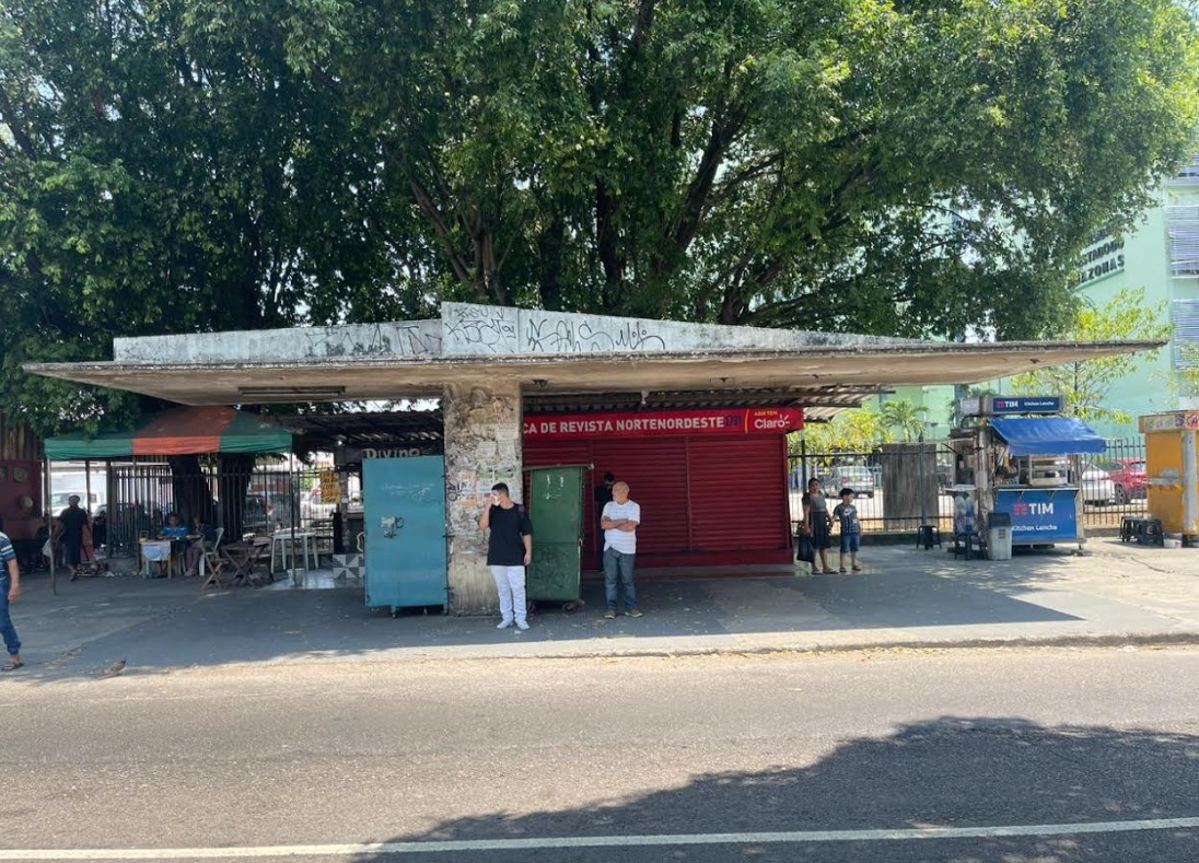 Construída na década de 60, parada de ônibus será revitalizada em Manaus
