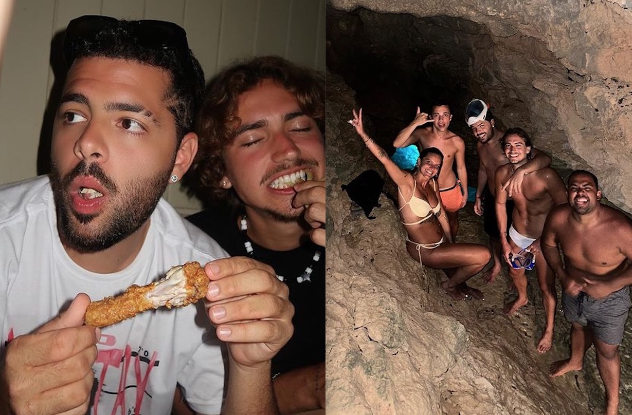 Pedro Sampaio abre álbum de viagem pela Europa com o namorado 