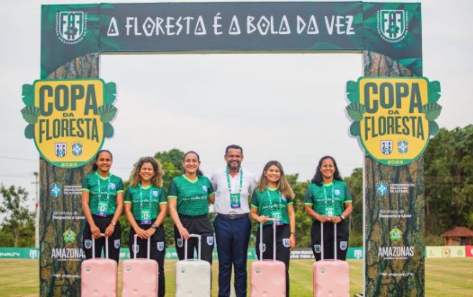 Copa da Floresta: arbitragem 100% feminina conduz a estreia no Amazonas