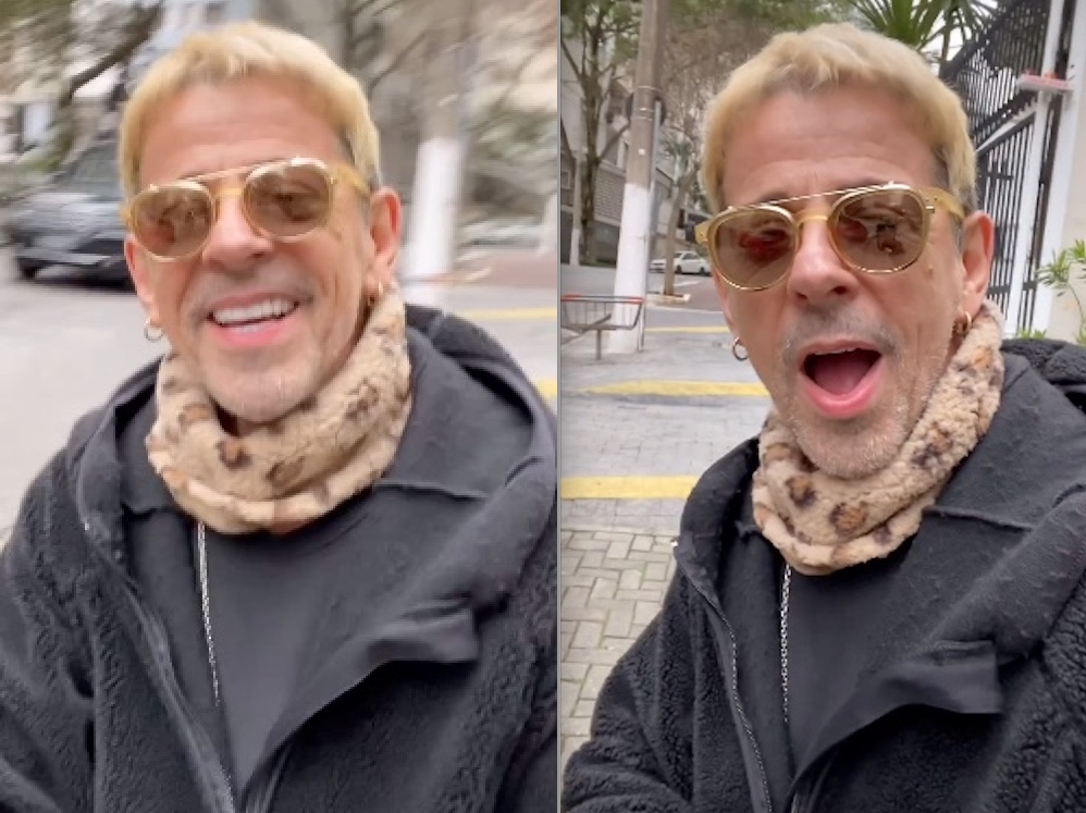 Longe da TV, Taumaturgo Ferreira radicaliza com novo visual aos 67 anos 