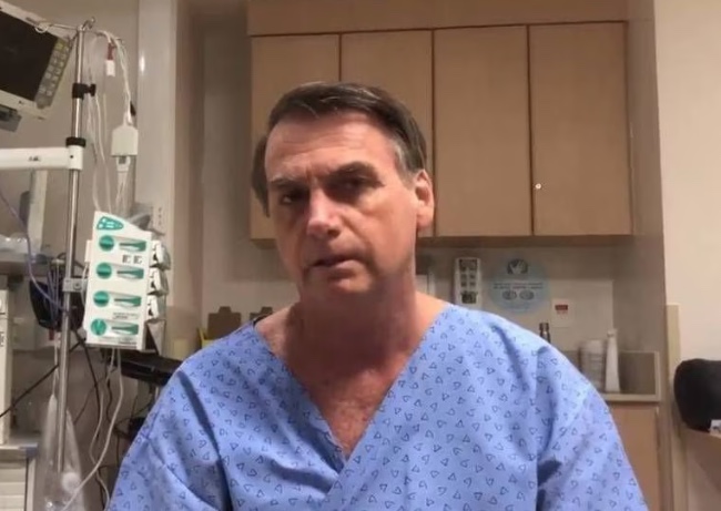 Bolsonaro é internado para tratar distúrbios digestivos