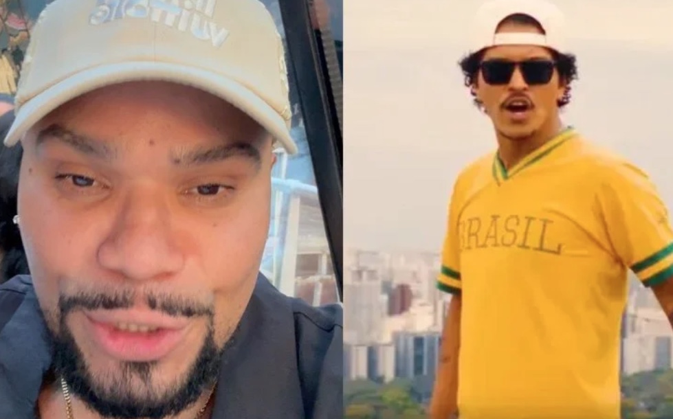 Naldo diz que ensinou Bruno Mars a falar 'gatinha' 'gostosa' no The Town