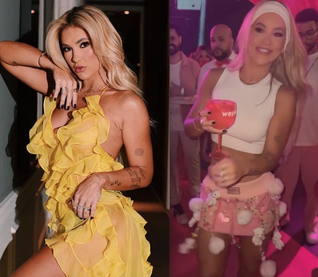 Virginia reúne famosos em festão para celebrar 2 anos de sua marca, We Pink