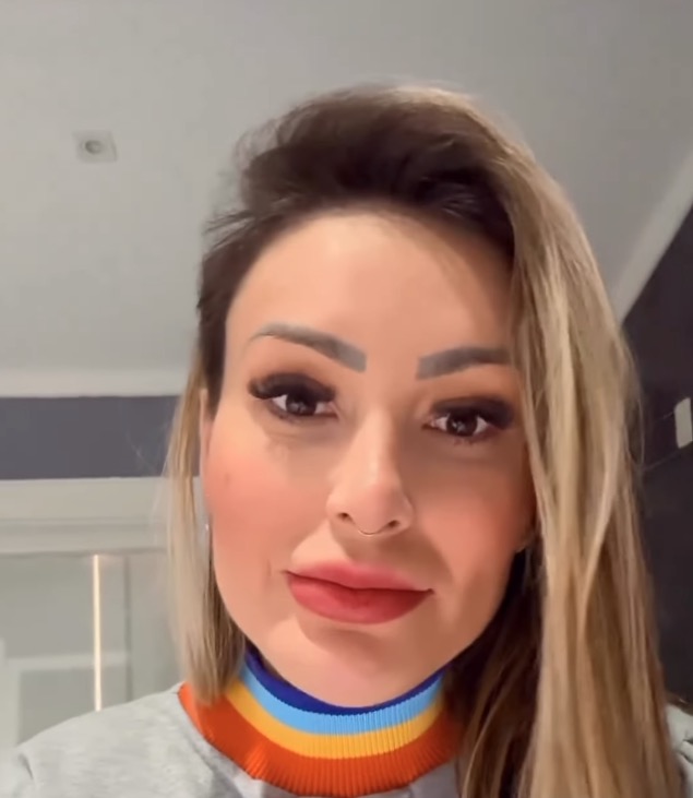 Andressa Urach passa por cirurgia de emergência 