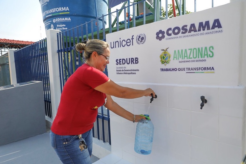 Projeto Água Boa é inaugurado em comunidade do Careiro da Várzea