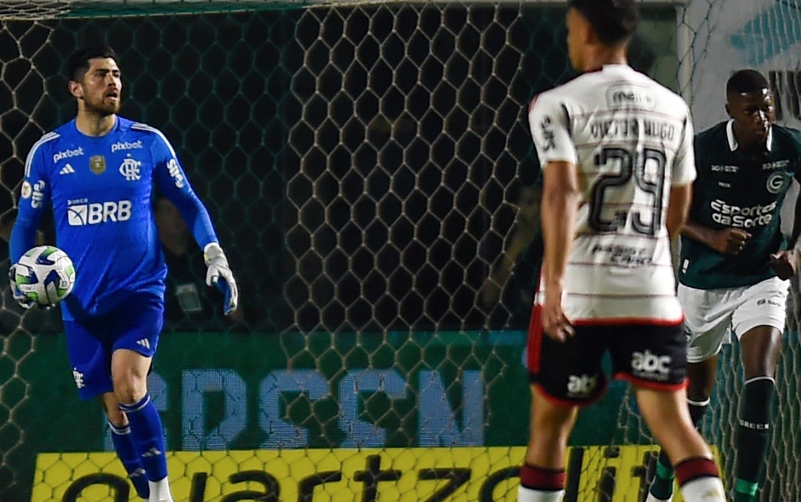 Flamengo empata com Goiás na 24ª rodada do Campeonato Brasileiro