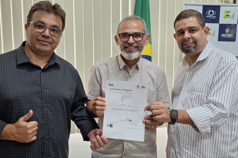Ipem-AM conquista recertificação após uma semana sob auditoria 