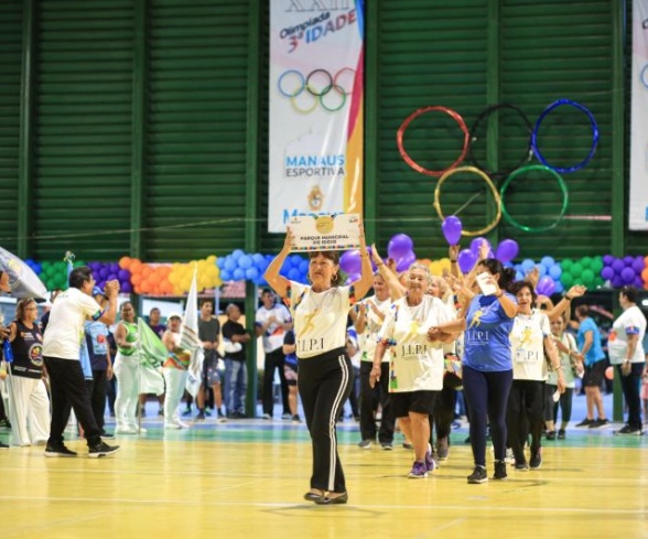 Manaus dá início a 23ª edição das Olimpíadas da Terceira Idade