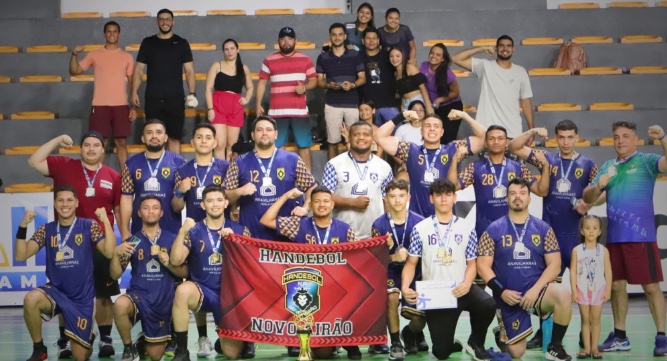 Novo Airão faz história e conquista Série Prata do Amazonense de Handebol