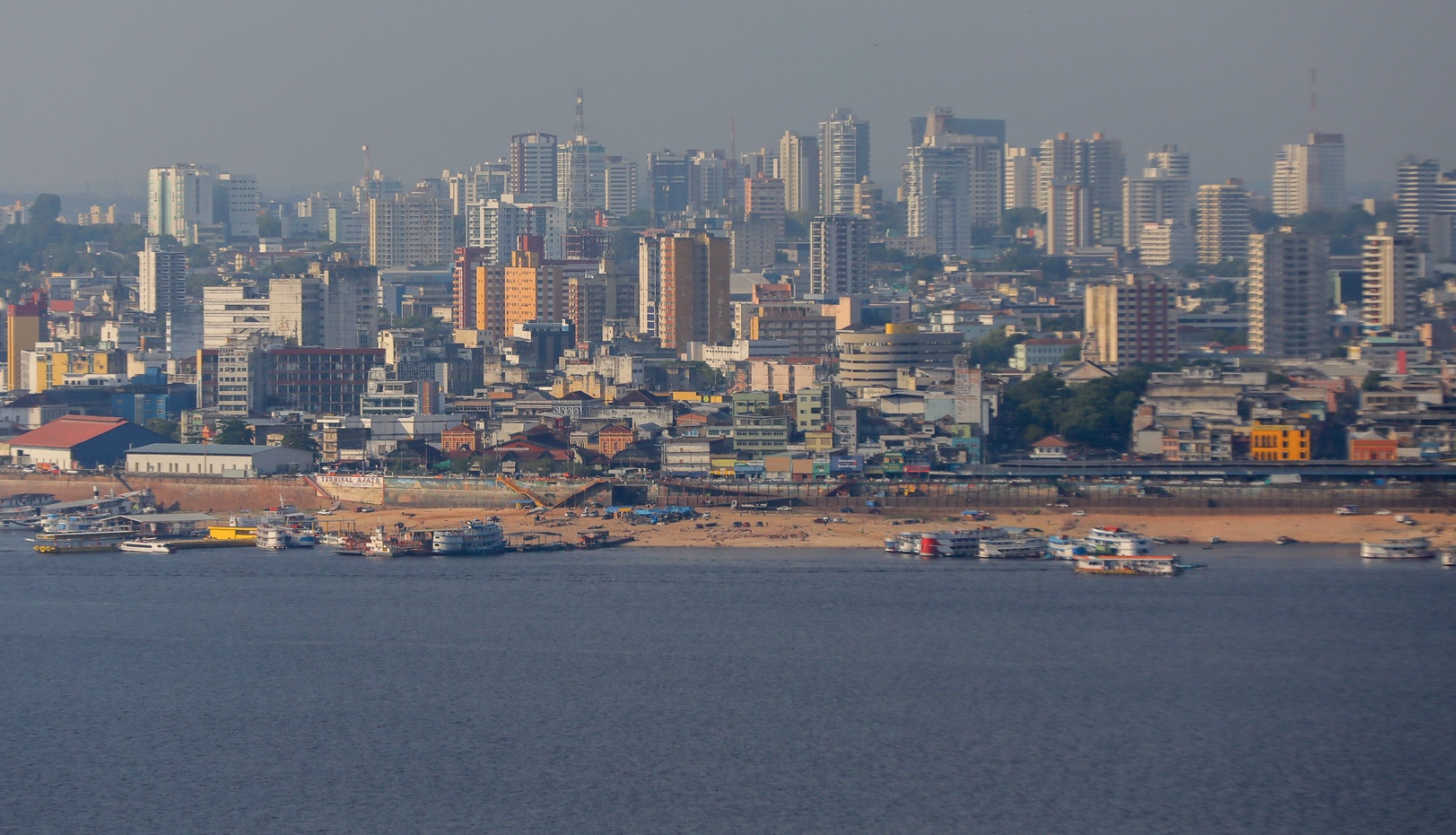 Manaus registra quarta maior seca do Rio Negro em 2023