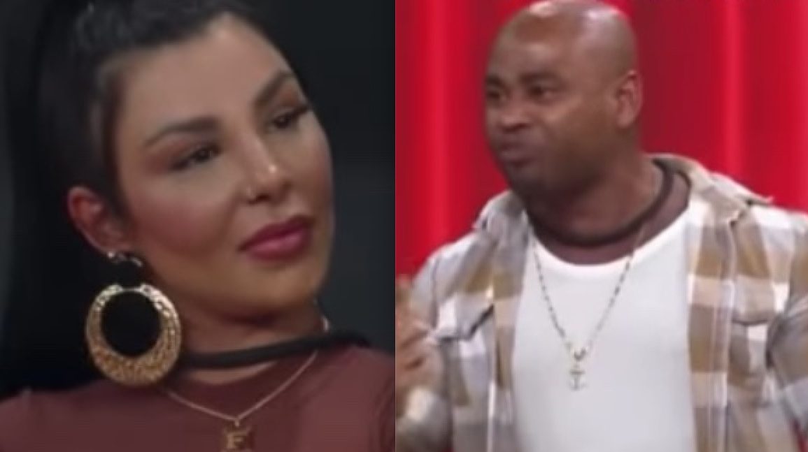 Ao vivo, Cezar Black chama atenção da Record após acusação de Jenny Miranda