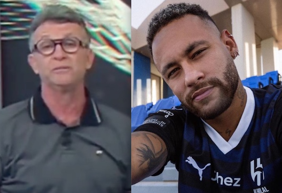 Neto pede desculpas por incitar violência contra Neymar 