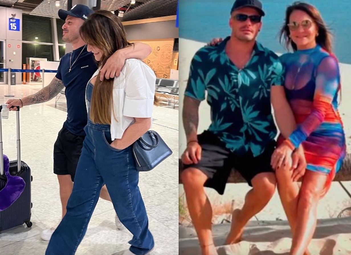 Mãe de Isis Valverde assume namoro com rapaz 30 anos mais jovem