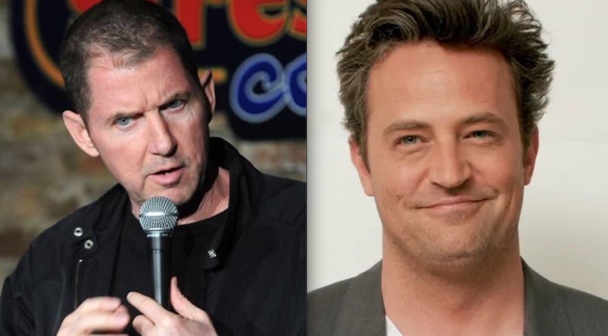 Comediante debocha da morte de Matthew Perry 
