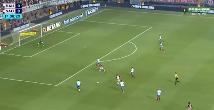São Paulo faz 1 a 0 no Bahia pela 36ª rodada do Brasileirão