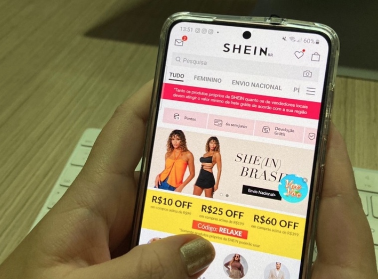 Estados pretendem aumentar imposto em compras da Shein e Shopee