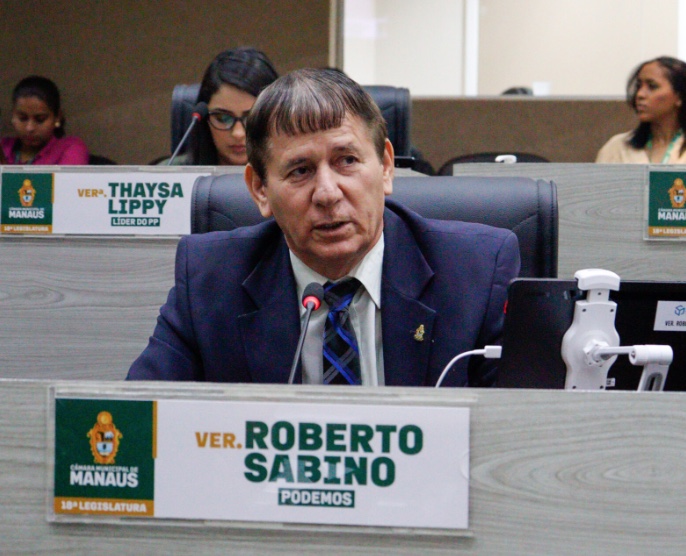 Vereador Roberto Sabino é o novo líder do Republicanos na CMM 
