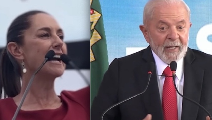 Presidente eleita agradece Lula e diz que México e Brasil são nações unidas