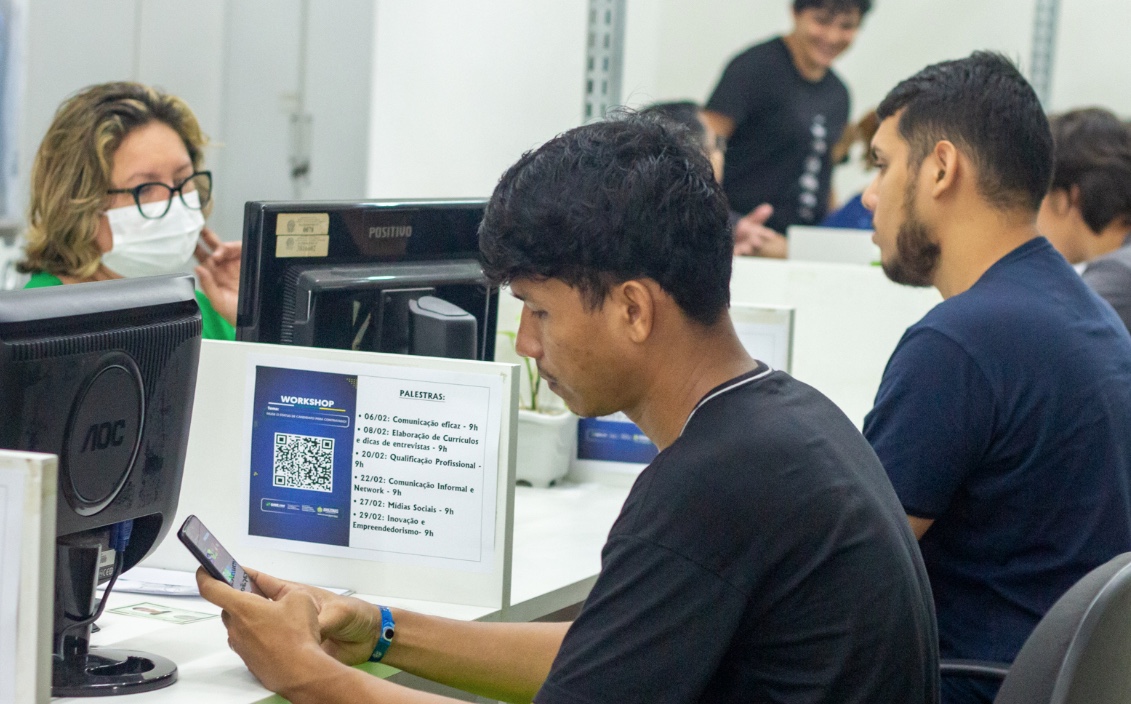 Sine Amazonas divulga 173 vagas de emprego para esta sexta-feira