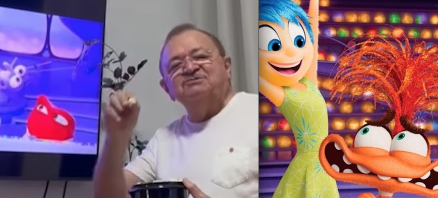 Prefeito exibe versão pirata de 'Divertida Mente 2' em praça pública: 'Todo mundo ficou feliz'