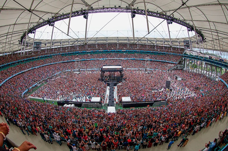 Bispo Bruno Leonardo faz evento gratuito neste domingo na Arena da Amazônia