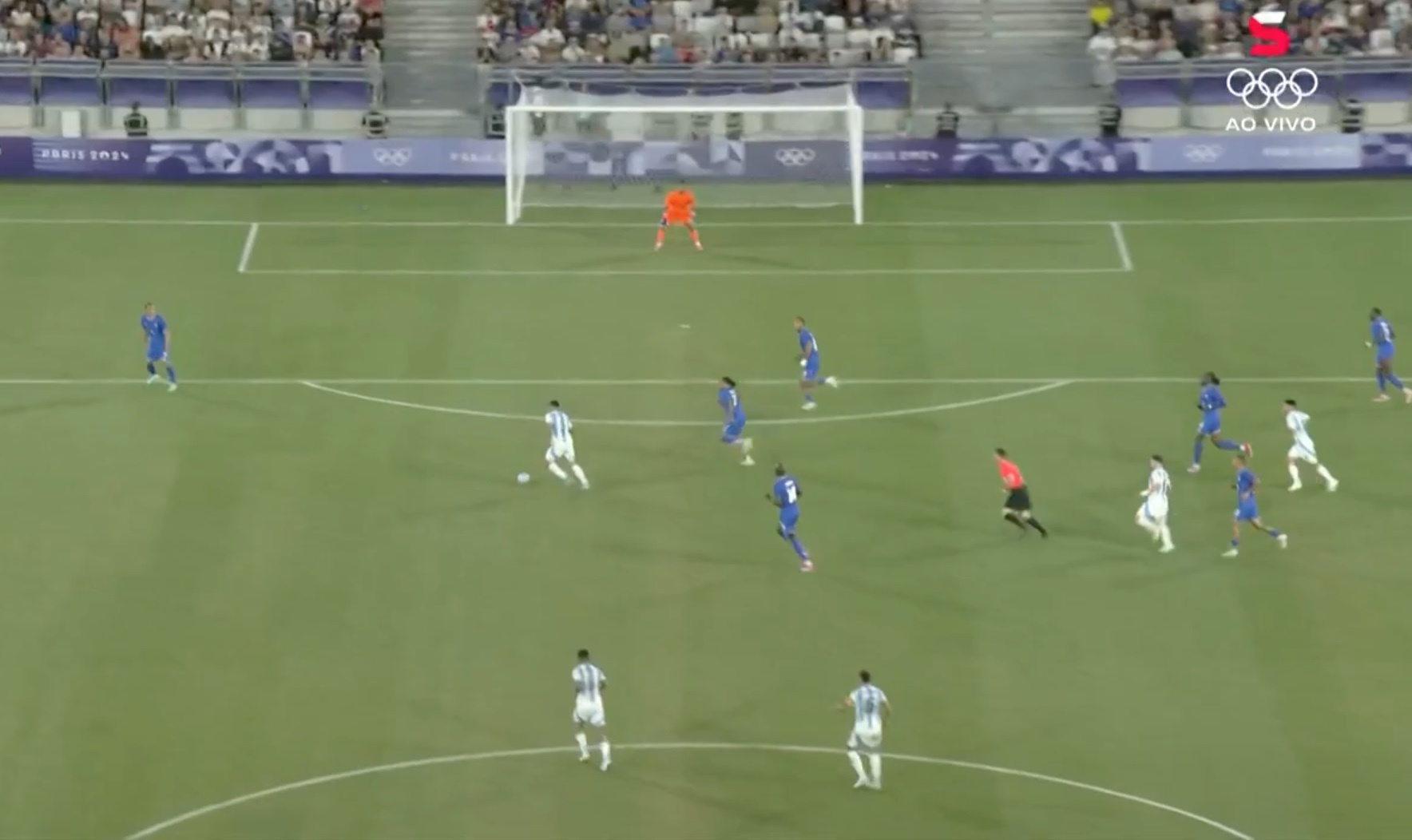 França elimina Argentina e segue para semifinal no futebol masculino 